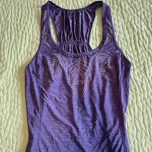 Lululemon running singlet tank - Size: Large - Purple